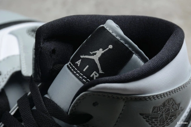 Rep MAX Smoke Mid 554724-092 AIR Grey Jordan 1 Light 0713